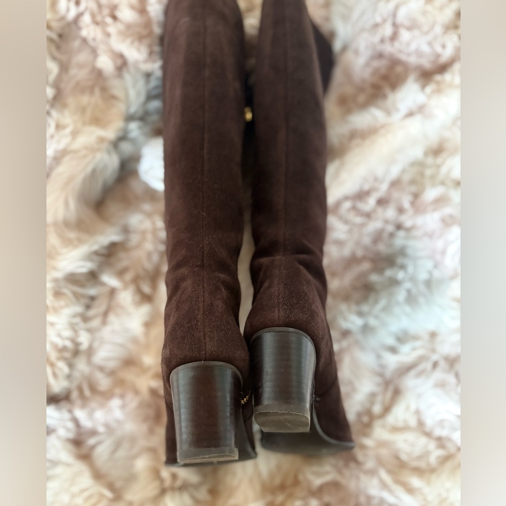Stuart Weitzman Chocolate Brown Boots - Picture 7 of 11